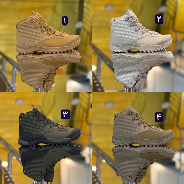 بوت آندرارمور Under Armour مسترکوالیتی درجه ۱/سایز 40 ۴۱ ۴۲ ۴۳ ۴۴ ۴۵/ساخت ویتنام /ضمانت اصالت کالا/فروش تکی و عمده