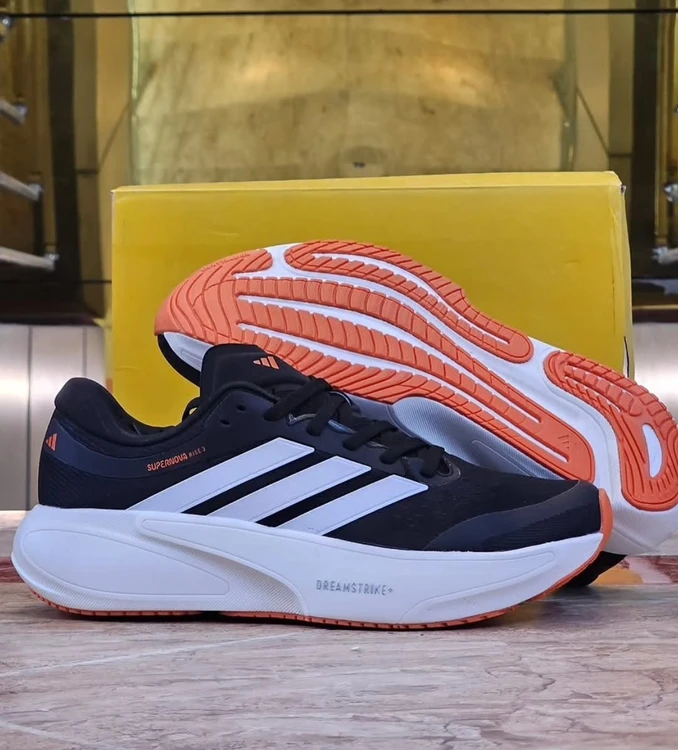 کتونی آدیداس سوپرنوا رایز ۳/Adidas Supernova Rise 3/ساخت ویتنام/سایز ۴۰ ۴۱ ۴۲ ۴۳ ۴۴ ۴۵/فروش تکی و عمده ضمانت اصالت کالا کیفیت مسترکوالیتی