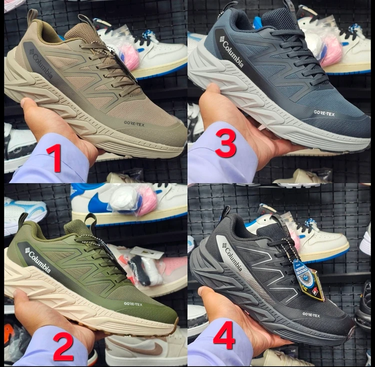 کتونی مردانه کلمبیا گورتکس Columbia GORE-TEX /ساخت ویتنام وارداتی/سایز۴۰ ۴۱ ۴۲ ۴۳ ۴۴ ۴۵ زیره ویبرام/رویه چرم ضد آب و گورتکس ضمانت اصالت کالا/کیفیت مسترکوالیتی درجه ۱