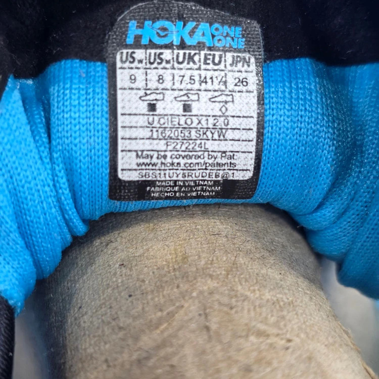 کتونی مردانه ویتنامی هوکا سیلو ایکس وان HOKA Cielo X1 ساخت وارداتی ویتنام ضمانت کیفیت کالا سایز ۴۰ الی ۴۵ کیفیت مسترکوالیتی درجه ۱