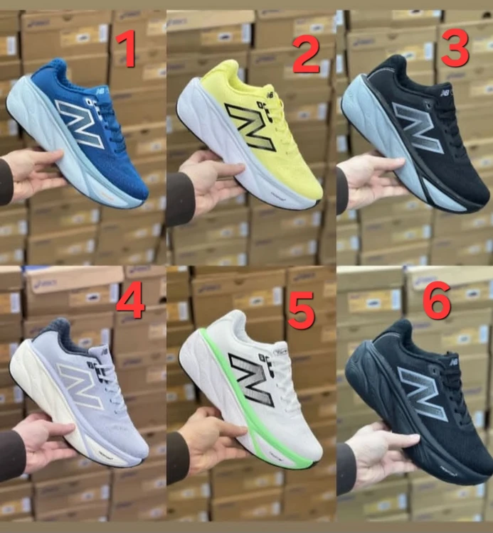 کتونی ویتنامی نیوبالانس فرش فوم رانینگ و پیاده رویی /New balance freshfoam x moreساخت ویتنام وارداتی سایز ۴۰ الی ۴۵فروش تکی و عمده ضمانت کیفیت کالا