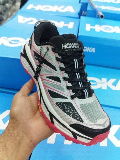 کتونی ویتنامی هوکا اسپید۲ مسترکوالیتی درجه ۱ ،HOKA Mafate Speed ۲ساخت ویتنام وارداتی سایز 3۸الی ۴۵ فروش تکی و عمده ضمانت کیفیت کالا