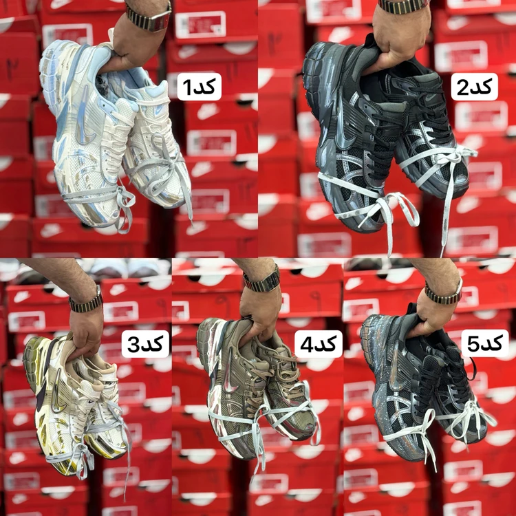 کتونی ست زنانه و مردانه نایک Nike v2k Run مسترکوالیتی درجه ۱/ساخت ویتنام وارداتی/سایز۳۷الی ۴۵/باجعبه بارکد دار/ضمانت کیفیت کالا