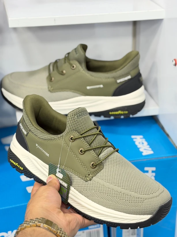 کتونی مردانه اسکیچرزSkechers Memory Foamساخت ویتنام وارداتی سایز۴۰الی۴۵فروش تکی و عمده ضمانت اصالت کالا کیفیت مسترکوالیتی درجه ۱