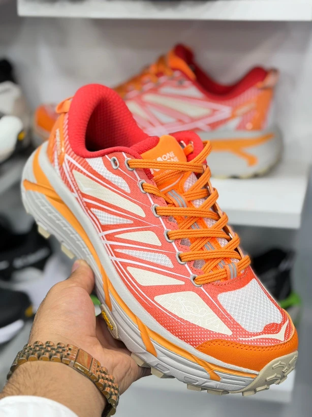 کتونی تریل رانینگ و طبیعت گردی هوکا مافات اسپید۲ مسترکوالیتی درجه ۱ ،HOKA Mafate Speed  ۲ساخت ویتنام وارداتی سایز 3۸الی ۴۵ فروش تکی و عمده ضمانت کیفیت کالا