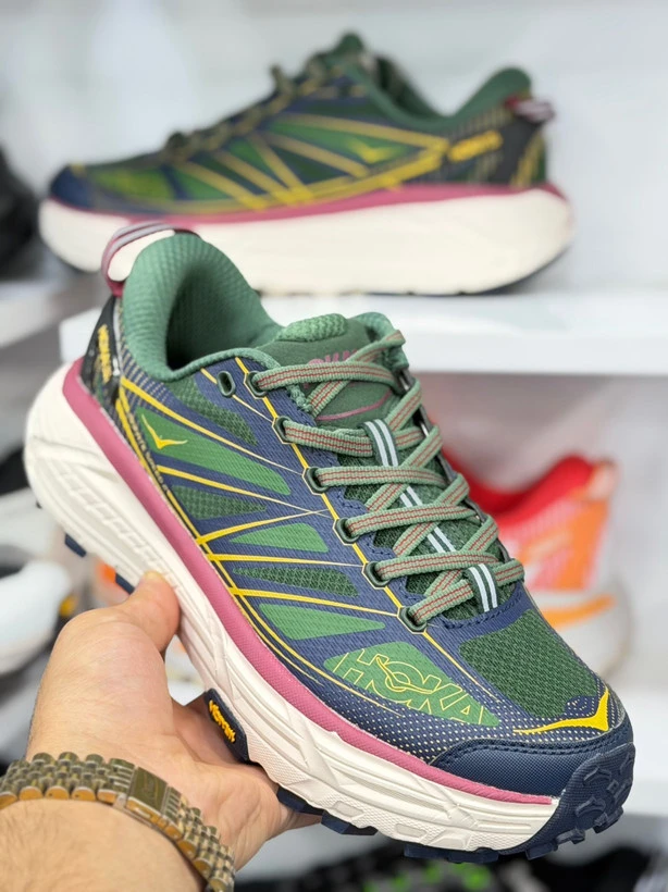 کتونی تریل رانینگ و طبیعت گردی هوکا مافات اسپید۲ مسترکوالیتی درجه ۱ ،HOKA Mafate Speed  ۲ساخت ویتنام وارداتی سایز 3۸الی ۴۵ فروش تکی و عمده ضمانت کیفیت کالا