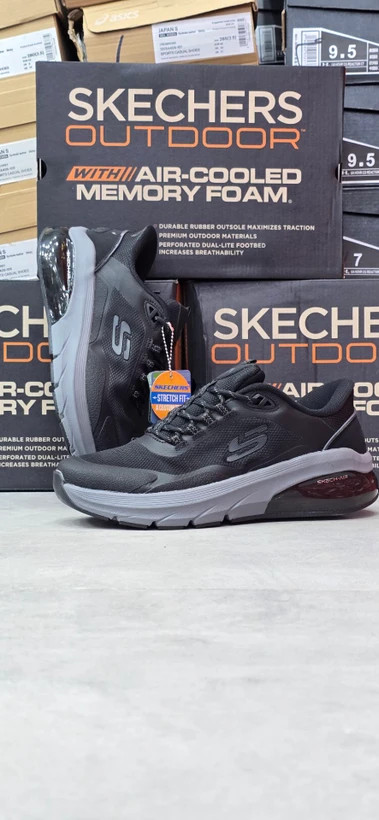 کتونی مردانه اسکیچرز کپسولی اوتودور ۲۰۲۶ مسترکوالیتی بالاترین درجه Skechers Outdoor Air-Cooled Memory Foam/ساخت ویتنام وارداتی/سایز ۴۰ الی ۴۵/ضمانت کیفیت کالا