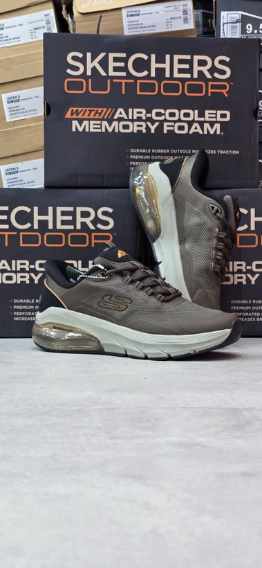 کتونی مردانه اسکیچرز کپسولی اوتودور ۲۰۲۶ مسترکوالیتی بالاترین درجه Skechers Outdoor Air-Cooled Memory Foam/ساخت ویتنام وارداتی/سایز ۴۰ الی ۴۵/ضمانت کیفیت کالا