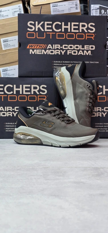 کتونی مردانه اسکیچرز کپسولی اوتودور ۲۰۲۶ مسترکوالیتی بالاترین درجه Skechers Outdoor Air-Cooled Memory Foam/ساخت ویتنام وارداتی/سایز ۴۰ الی ۴۵/ضمانت کیفیت کالا