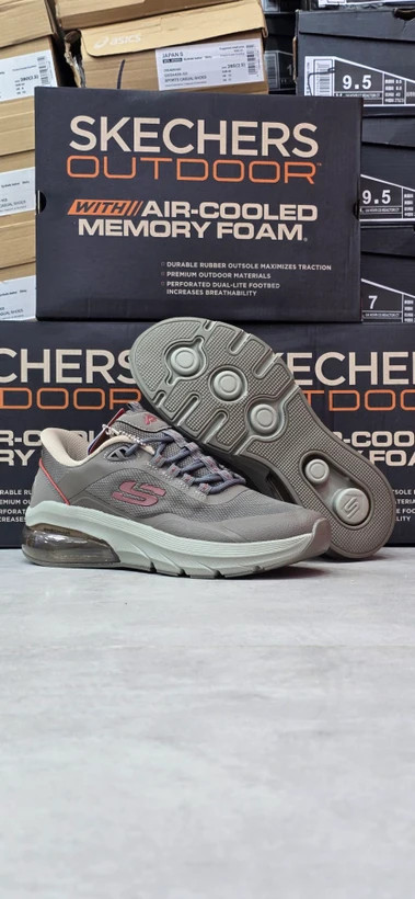 کتونی مردانه اسکیچرز کپسولی اوتودور ۲۰۲۶ مسترکوالیتی بالاترین درجه Skechers Outdoor Air-Cooled Memory Foam/ساخت ویتنام وارداتی/سایز ۴۰ الی ۴۵/ضمانت کیفیت کالا