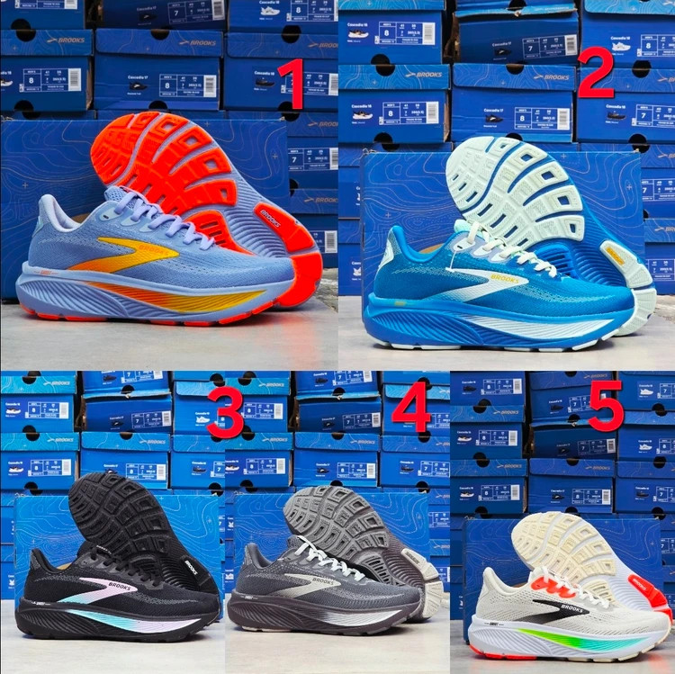 خرید کتونی مردانه و زنانه بروکس گاست ۱۷ Brooks ghost 17ساخت ویتنام وارداتی/ضمانت کیفیت کالا سایز ۳۸الی۴۵/فروش تکی و عمده