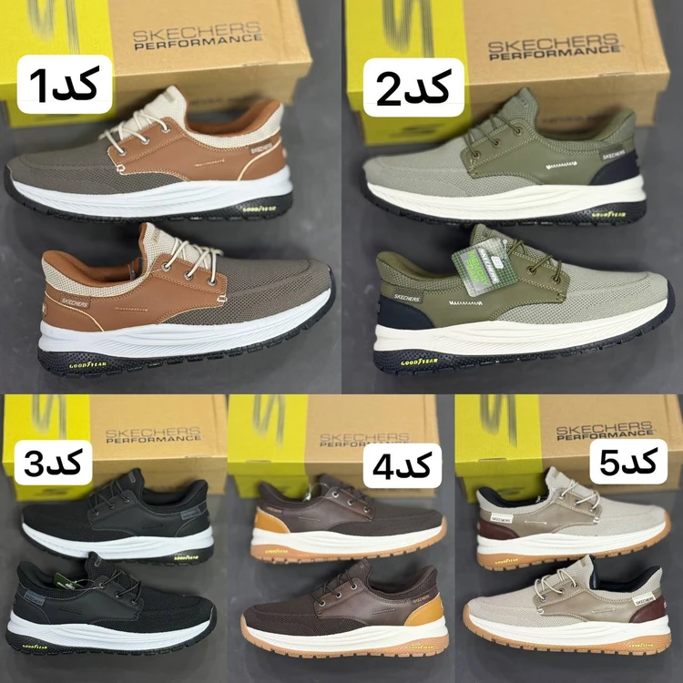 کتونی مردانه اسکیچرزSkechers Memory Foamساخت ویتنام وارداتی سایز۴۰الی۴۵فروش تکی و عمده ضمانت اصالت کالا کیفیت مسترکوالیتی درجه ۱