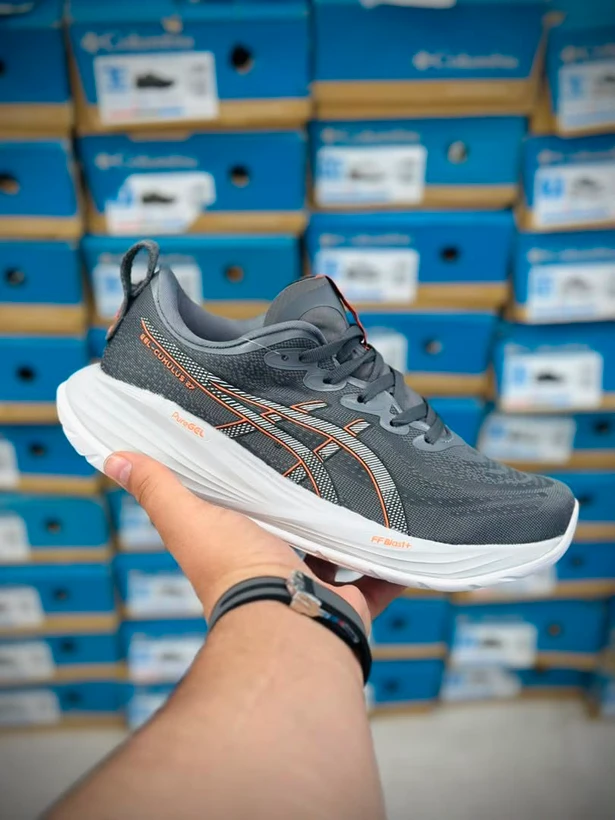 کتونی مسترکوالیتی اسیکس ژل کومولوس ۲۷ Asics Gel Columbus ساخت ویتنام وارداتی سایز۴۰الی۴۵/فروش تکی و عمده/تضمین کیفیت کالا