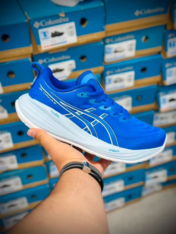 کتونی مسترکوالیتی اسیکس ژل کومولوس ۲۷ Asics Gel Columbus ساخت ویتنام وارداتی سایز۴۰الی۴۵/فروش تکی و عمده/تضمین کیفیت کالا