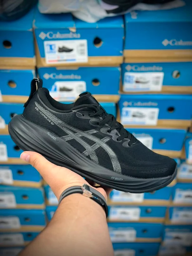 کتونی مسترکوالیتی اسیکس ژل کومولوس ۲۷ Asics Gel Columbus ساخت ویتنام وارداتی سایز۴۰الی۴۵/فروش تکی و عمده/تضمین کیفیت کالا