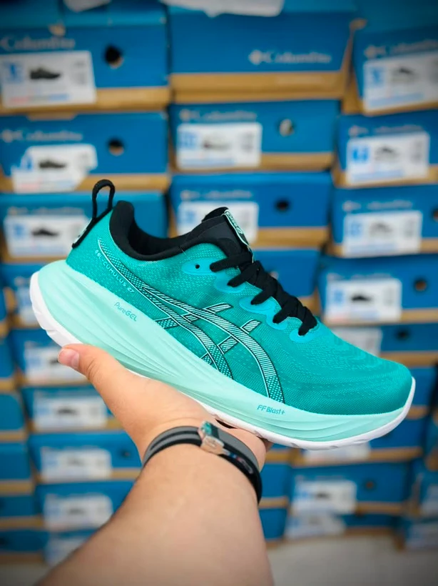 کتونی مسترکوالیتی اسیکس ژل کومولوس ۲۷ Asics Gel Columbus ساخت ویتنام وارداتی سایز۴۰الی۴۵/فروش تکی و عمده/تضمین کیفیت کالا