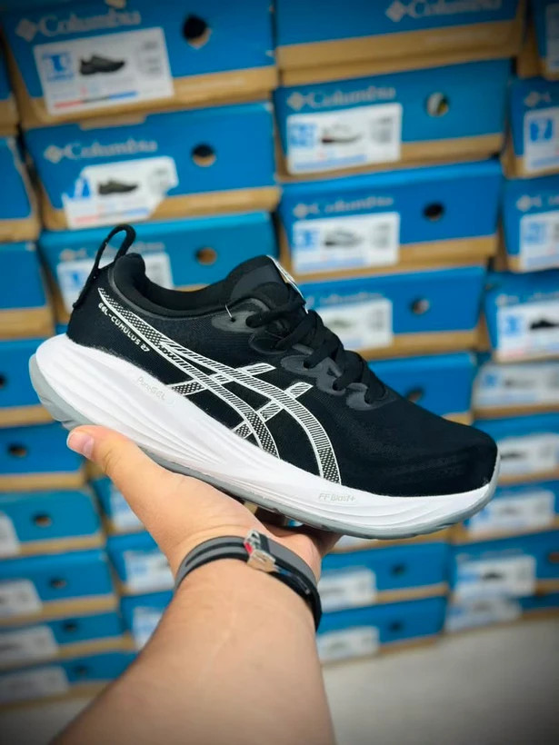 کتونی مسترکوالیتی اسیکس ژل کومولوس ۲۷ Asics Gel Columbus ساخت ویتنام وارداتی سایز۴۰الی۴۵/فروش تکی و عمده/تضمین کیفیت کالا