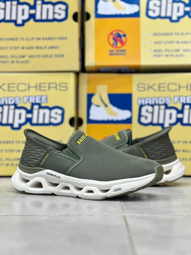 کتونی مردانه اسکیچرز اسلیپ بدون بند Skechers Slip _Ins سبک و طبی و راحت/سایز ۴۰الی۴۵/ساخت ویتنام وارداتی/فروش تکی و عمده/ضمانت کالا کیفیت مسترکوالیتی