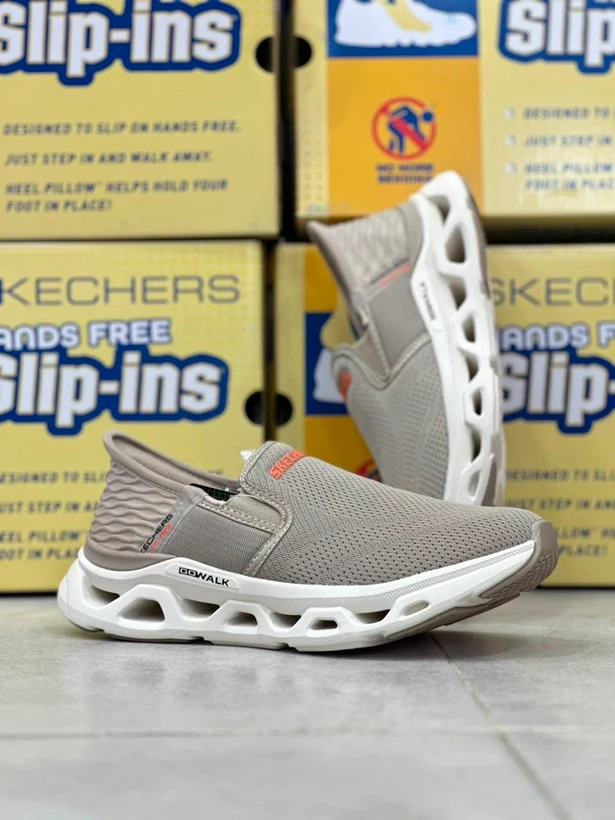 کتونی مردانه اسکیچرز اسلیپ بدون بند Skechers Slip _Ins سبک و طبی و راحت/سایز ۴۰الی۴۵/ساخت ویتنام وارداتی/فروش تکی و عمده/ضمانت کالا کیفیت مسترکوالیتی