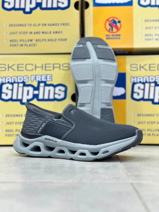 کتونی مردانه اسکیچرز اسلیپ بدون بند Skechers Slip _Ins سبک و طبی و راحت/سایز ۴۰الی۴۵/ساخت ویتنام وارداتی/فروش تکی و عمده/ضمانت کالا کیفیت مسترکوالیتی