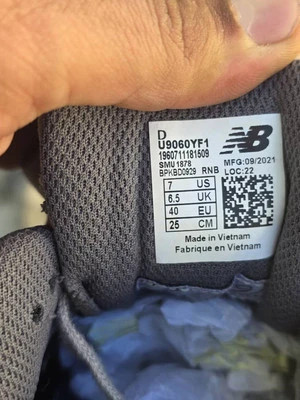 کتونی مردانه نیوبالانس ۹۰۶۰ مسترکوالیتی A پیاده رویی و رانینگ/ Newbalance 9060/ ساخت ویتنام وارداتی / سایز ۴۰الی ۴۵ فروش تک و عمده ضمانت اصالت کالا کیفیت مسترکوالیتی درجه ۱