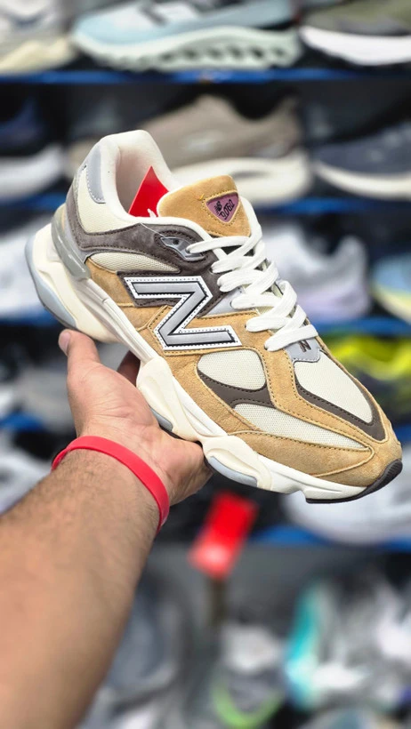 کتونی مردانه نیوبالانس ۹۰۶۰ مسترکوالیتی A پیاده رویی و رانینگ/ Newbalance 9060/ ساخت ویتنام وارداتی / سایز ۴۰الی ۴۵ فروش تک و عمده ضمانت اصالت کالا کیفیت مسترکوالیتی درجه ۱