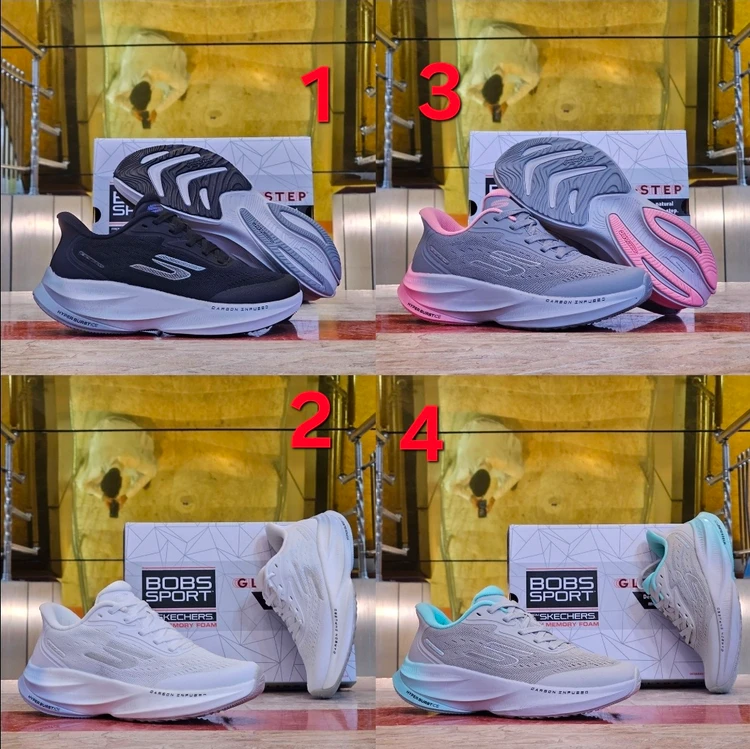 کتونی اسکیچرز هایپربرست کربن/ مسترکوالیتیa  درجه یک /Skechers Hyper Burst Carbon/ساخت ویتنام وارداتی/سایز۳۷ الی ۴۰/فروش تکی و عمده ضمانت کیفیت کالا