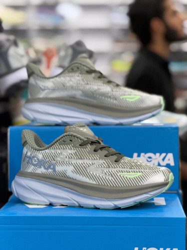 خرید هوکا کلیفتون 9 مسترکوالیتی درجه ۱/Hoka Clifton 9/ساخت ویتنام وارداتی/سایز 40الی ۴۵/فروش تکی و عمده ضمانت کیفیت کالا