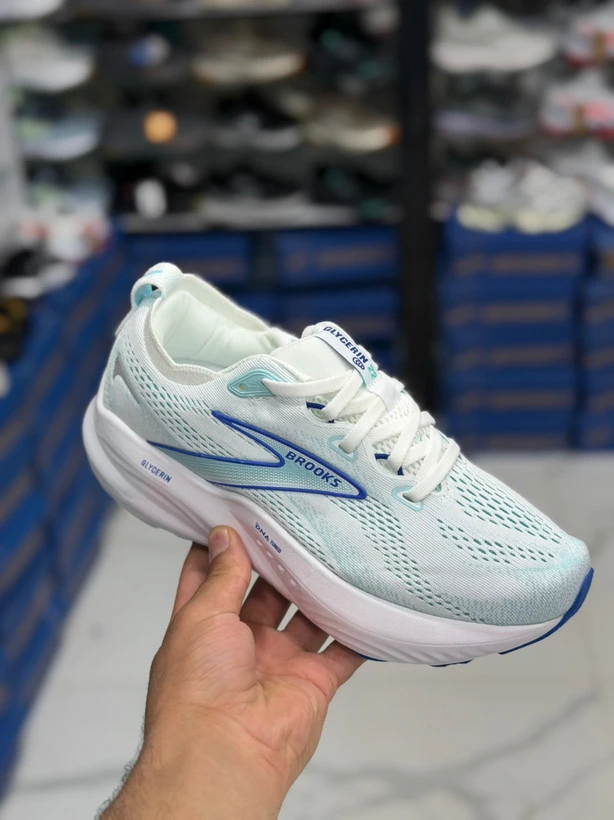 کتونی پیاده رویی و رانینگ /  بروکس گلیسرین ۲۲ /BROOKS GLYCERIN 22/ساخت ویتنام وارداتی سایز ۳۹ تا ۴۵/ ضمانت کیفیت کالا فروش تکی و عمده