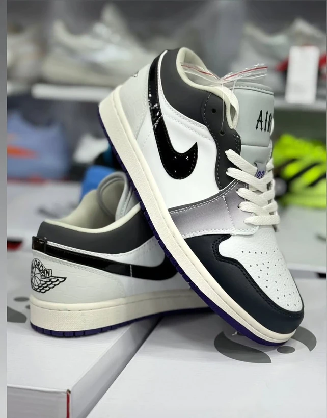 کتونی مسترکوالیتی نایک ایر جردن وان Nike Air Jordan 1 Low وارداتی ساخت ویتنام سایز ۴۰ الی ۴۵فروش تکی و عمده/ضمانت کیفیت کالا