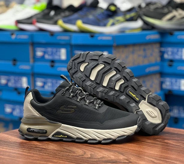 کتونی اسکیچرز پروتکت / Skechers Max Protect Goodyear / ساخت ویتنام وارداتی /  سایز ۴۰ الی ۴۵ /  بالاترین کیفیت درجه ۱/ضمانت کیفیت کالا/فروش تکی و عمده
