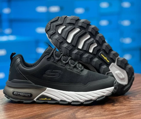 کتونی اسکیچرز پروتکت / Skechers Max Protect Goodyear / ساخت ویتنام وارداتی /  سایز ۴۰ الی ۴۵ /  بالاترین کیفیت درجه ۱/ضمانت کیفیت کالا/فروش تکی و عمده
