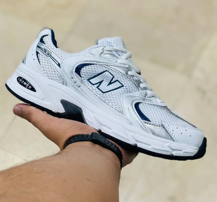کتونی اسپرت / نیوبالانس ۵۳۰ / Newbalance 530 /پیاده رویی و روزمره/  سایز۳۷ الی ۴۵/ساخت ویتنام وارداتی/  فروش تکی و عمده/  ضمانت کیفیت کالا
