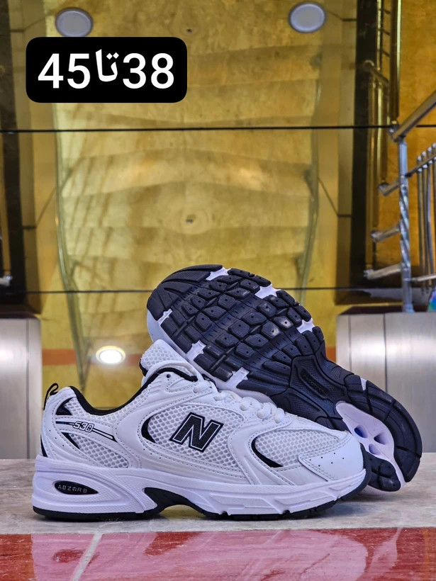 کتونی اسپرت / نیوبالانس ۵۳۰ / Newbalance 530 /پیاده رویی و روزمره/ سایز۳۷ الی ۴۵/ساخت ویتنام وارداتی/ فروش تکی و عمده/ ضمانت کیفیت کالا