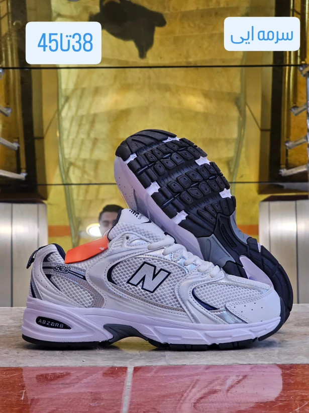 کتونی اسپرت / نیوبالانس ۵۳۰ / Newbalance 530 /پیاده رویی و روزمره/ سایز۳۷ الی ۴۵/ساخت ویتنام وارداتی/ فروش تکی و عمده/ ضمانت کیفیت کالا