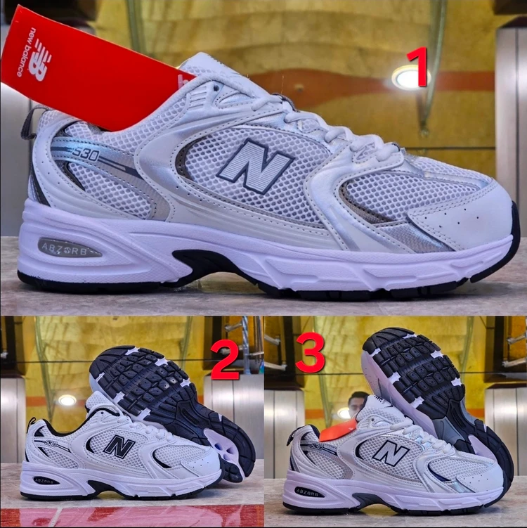 کتونی اسپرت / نیوبالانس ۵۳۰ / Newbalance 530 /پیاده رویی و روزمره/  سایز۳۷ الی ۴۵/ساخت ویتنام وارداتی/  فروش تکی و عمده/  ضمانت کیفیت کالا