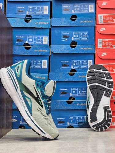 کتونی رانینگ بروکس آدرنالین۲۳ مسترکوالیتی/Brooks Adrenaline۲۳/ساخت ویتنام وارداتی/سایز۴۰ الی ۴۵/ فروش تکی و عمده/ضمانت کیفیت کالا