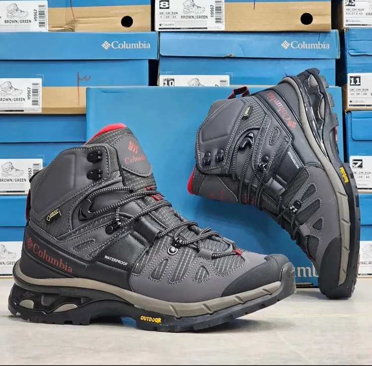 کلمبیا کوهنوردی ضدآب / Columbia Gore-Tex Waterproof /  ساخت ویتنام زیره ویبرام گورتکس /  سایز ۴۰ تا ۴۵ /  فروش عمده و تک