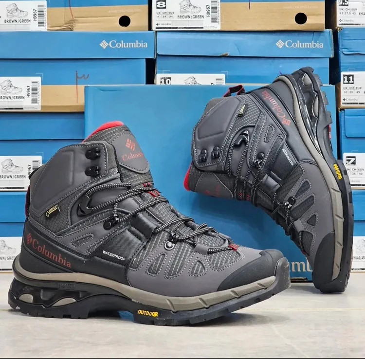 کلمبیا کوهنوردی ضدآب / Columbia Gore-Tex Waterproof / ساخت ویتنام زیره ویبرام گورتکس / سایز ۴۰ تا ۴۵ / فروش عمده و تک