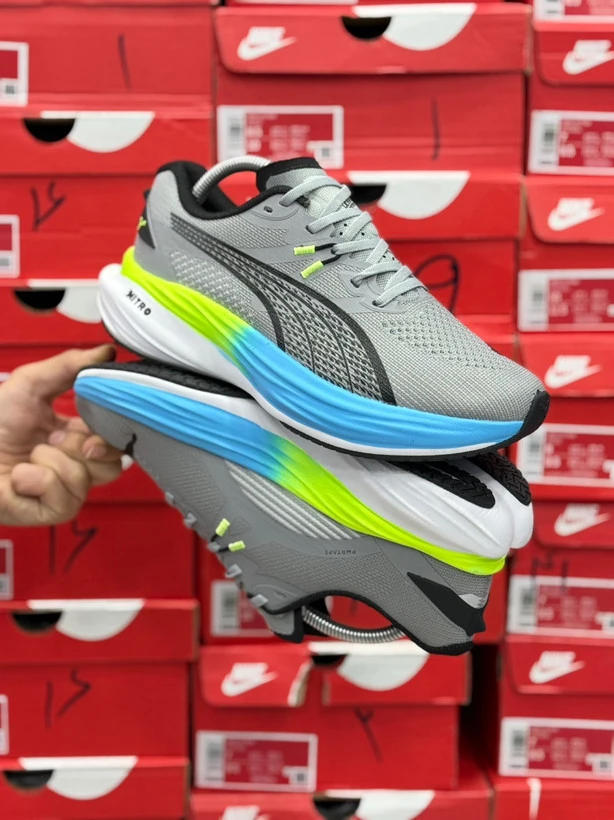 کتونی ویتنامی پوما نیترو /Puma ForeverRun NITRO/ساخت ویتنام/سایز 40 ۴۱ ۴۲ ۴۳ ۴۴ ۴۵/فروش تکی و عمده/ضمانت اصالت کالا/کیفیت مسترکوالیتیAبالاترین درجه ۱