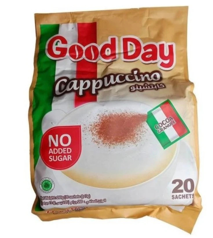 کاپوچینو رژیمی گود دی / ۲۰ ساشه / GOOD DAY CAPPUCCINO