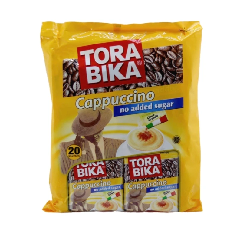 کاپوچینو ترابیکا /  رژیمی بدون شکر/  ۲۰ ساشه/  TORA BIKA CAPPUCCINO