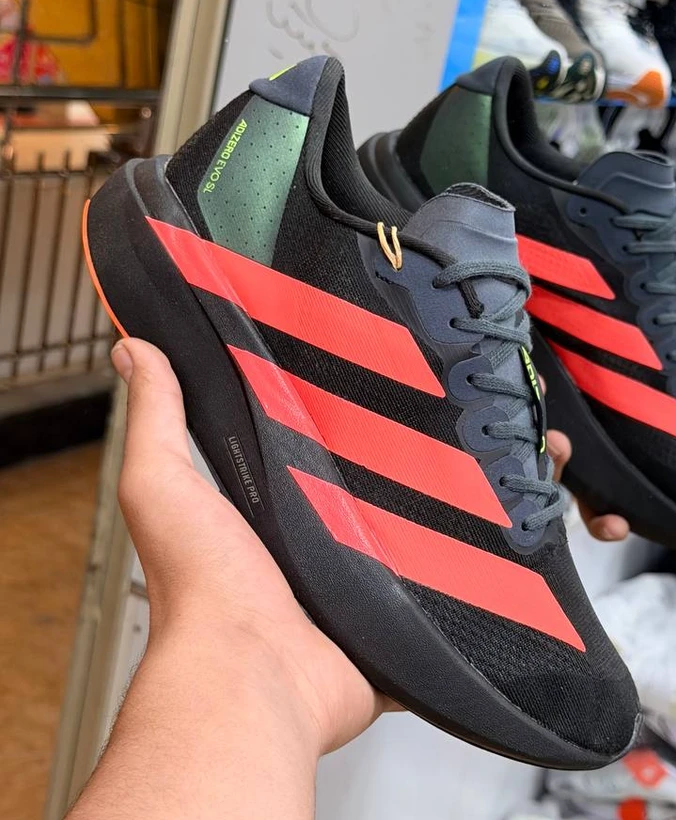 کتونی آدیداس آدی‌زیرو / Adidas Adizero EVO SL/ ساخت ویتنام وارداتی /  سایز 40 الی ۴۵ / ضمانت کالا /  فروش تکی و عمده / بالاترین کیفیت مسترکوالیتی A