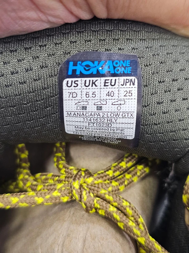 کتونی هوکا آناکاپا / HOKA Anacapa 2 Low GTX / ساخت ویتنام وارداتی / سایز ۴۰الی ۴۵ / فروش تکی و عمده / ضمانت اصالت کالا / بالاترین کیفیت درجه ۱