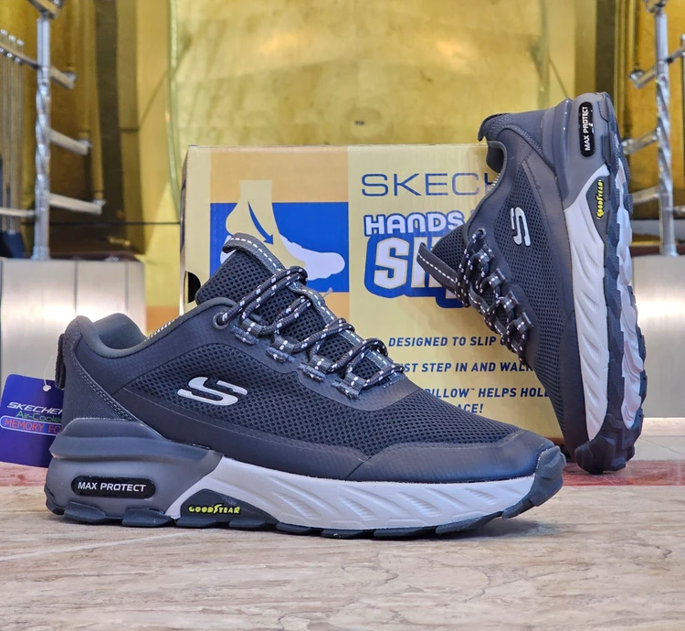 کتونی اسکیچرز پروتکت / Skechers Max Protect Goodyear / ساخت ویتنام وارداتی /  سایز ۴۰ الی ۴۵ /  بالاترین کیفیت درجه ۱/ضمانت کیفیت کالا/فروش تکی و عمده