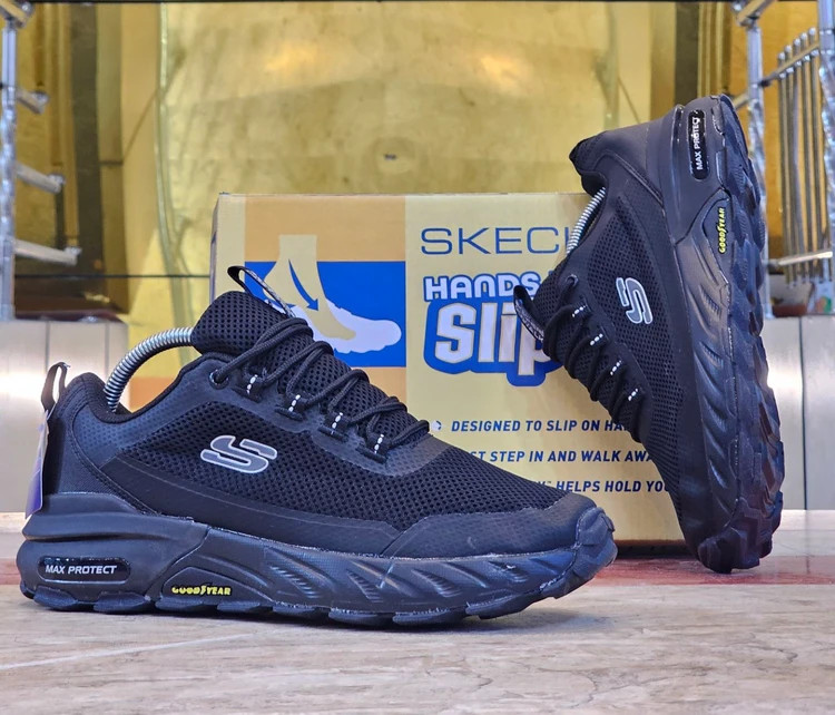 کتونی اسکیچرز پروتکت / Skechers Max Protect Goodyear / ساخت ویتنام وارداتی / سایز ۴۰ الی ۴۵ / بالاترین کیفیت درجه ۱/ضمانت کیفیت کالا/فروش تکی و عمده