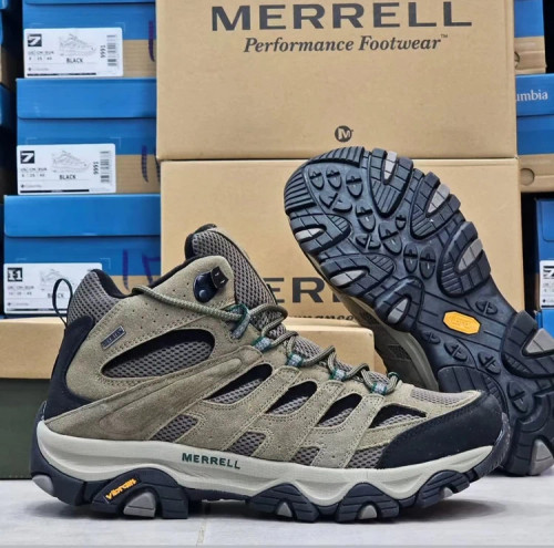 نیم بوت مرل/ Moab Mid GORE-TEX / با زیره ویبرام اصل ویتنام / مرل گورتکس / سایز ۴۰_۴۱_۴۲_۴۳_۴۴_۴۵ / ضمانت کیفیت کالا