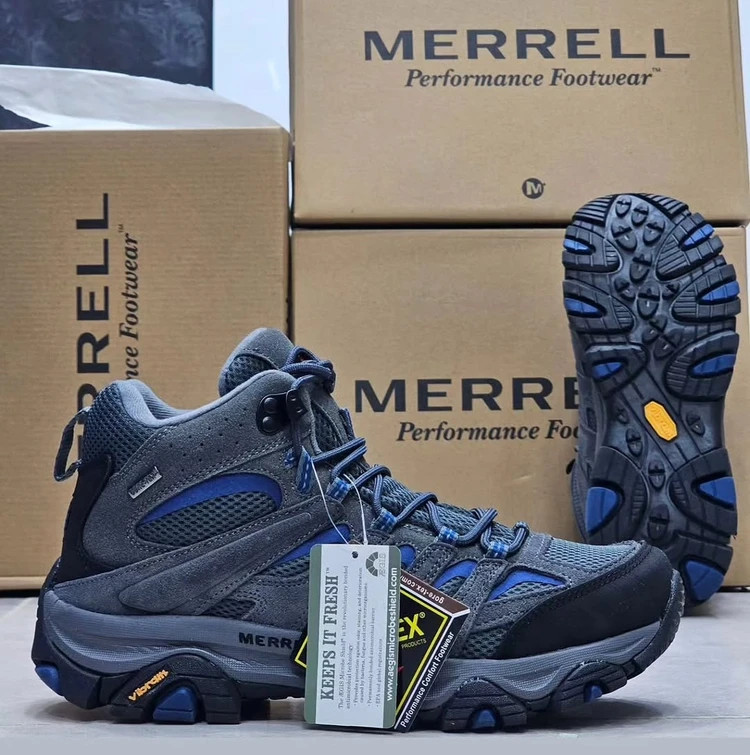 نیم بوت مرل/ Moab Mid GORE-TEX / با زیره ویبرام اصل ویتنام / مرل گورتکس / سایز ۴۰_۴۱_۴۲_۴۳_۴۴_۴۵ / ضمانت کیفیت کالا