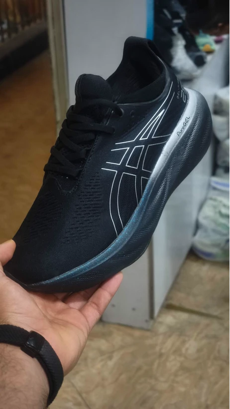 کتونی اسیکس ژل نیمباس ۲۵ / مسترکوالیتی / Asics Gel Nimbus 25 / ساخت وارداتی ویتنام / سایز ۴۰ تا ۴۵ /پایین ترین قیمت در ایران / ضمانت کیفیت کالا