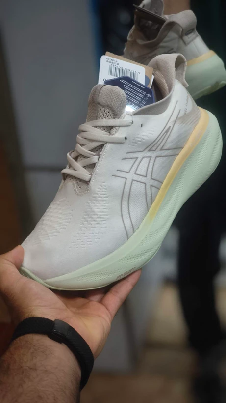 کتونی اسیکس ژل نیمباس ۲۵ / مسترکوالیتی / Asics Gel Nimbus 25 / ساخت وارداتی ویتنام / سایز ۴۰ تا ۴۵ /پایین ترین قیمت در ایران / ضمانت کیفیت کالا